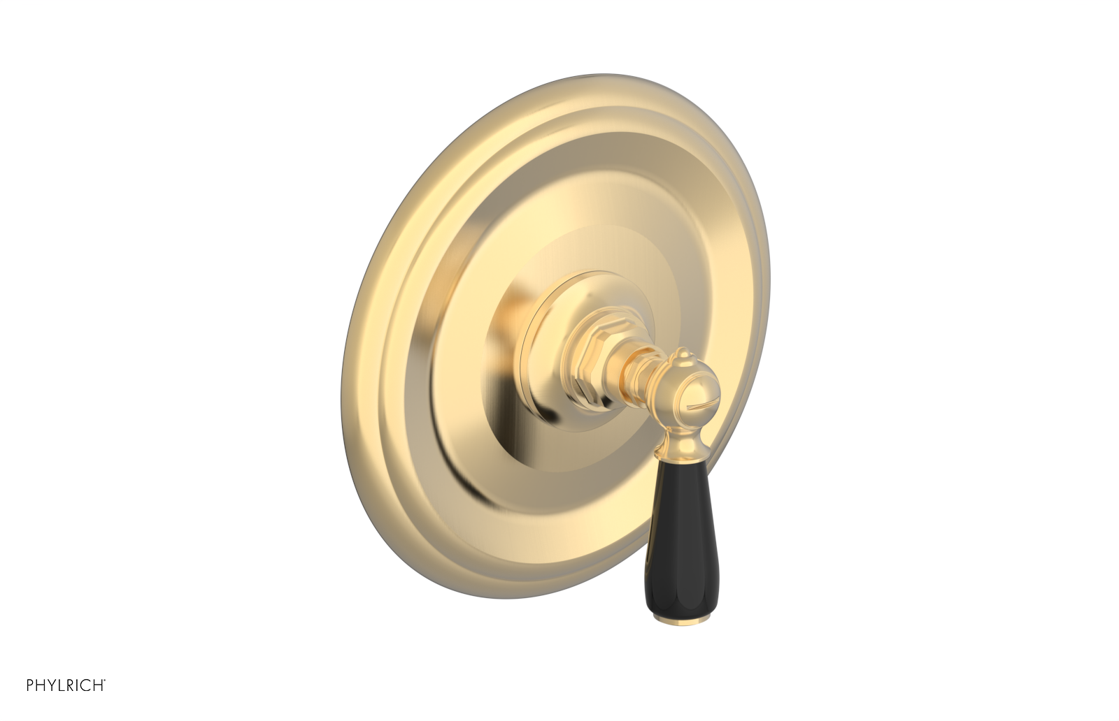 Phylrich Jamestown Thermostatic or Pressure Balance Shower Plate and Handle Trim