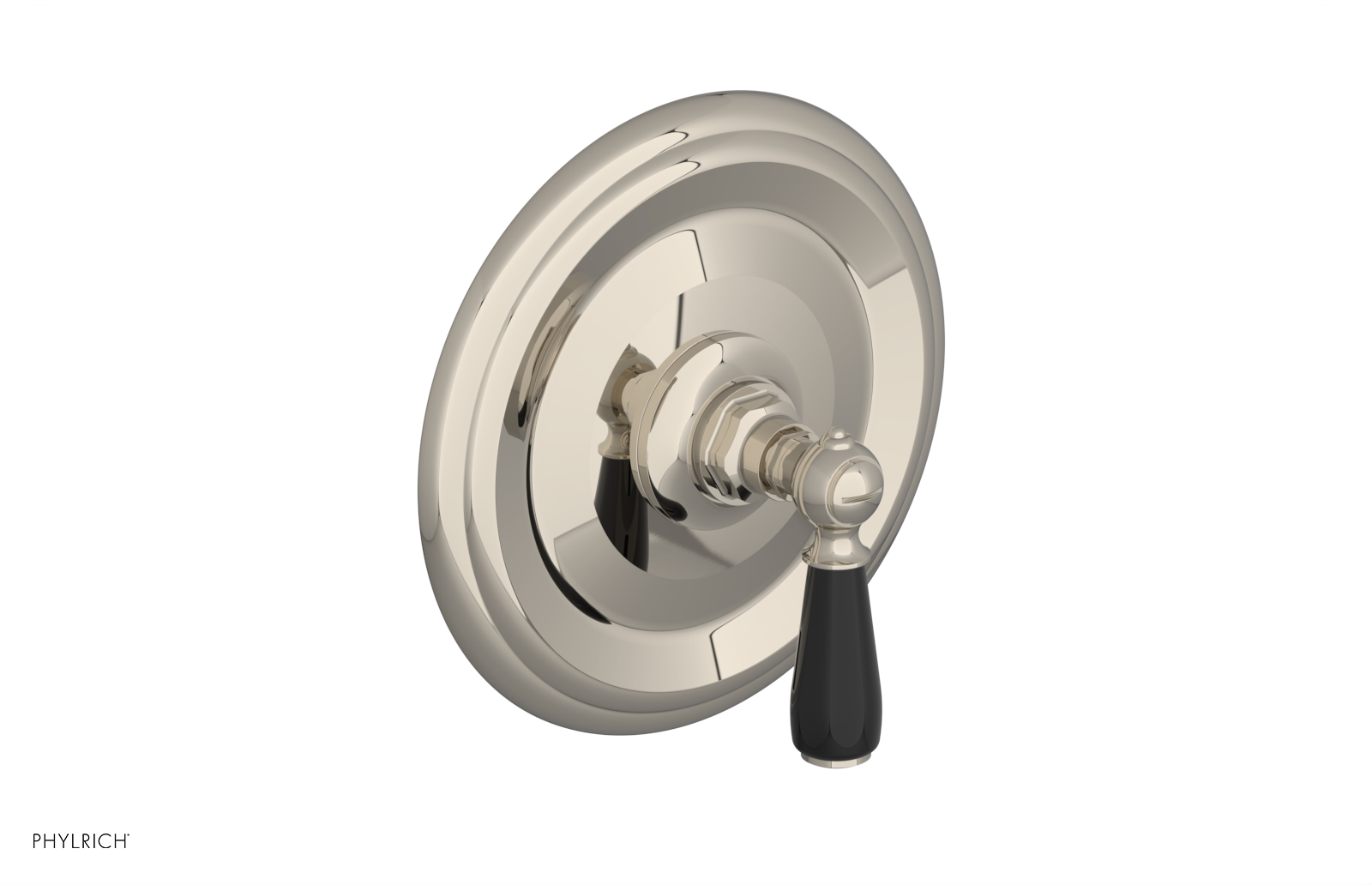 Phylrich Jamestown Thermostatic or Pressure Balance Shower Plate and Handle Trim