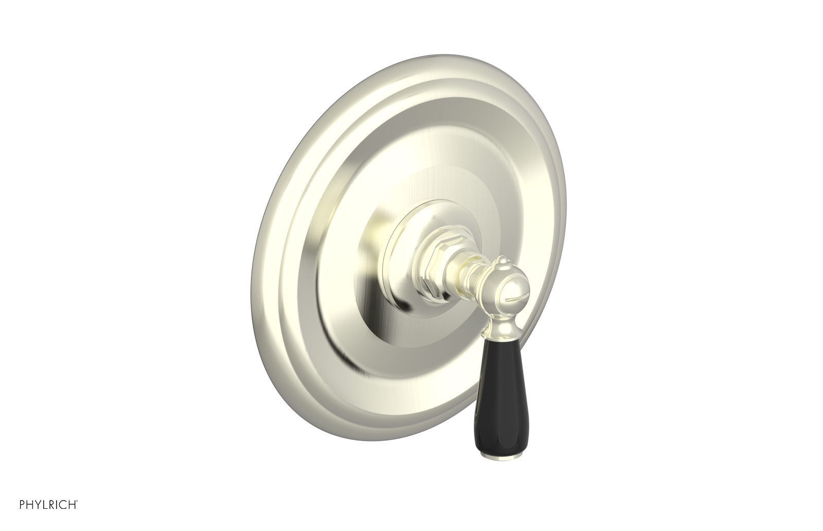 Phylrich Jamestown Thermostatic or Pressure Balance Shower Plate and Handle Trim