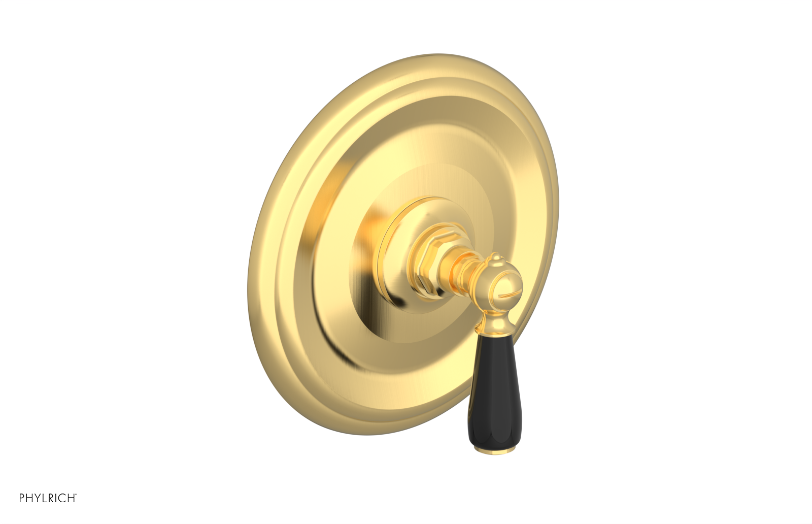 Phylrich Jamestown Thermostatic or Pressure Balance Shower Plate and Handle Trim