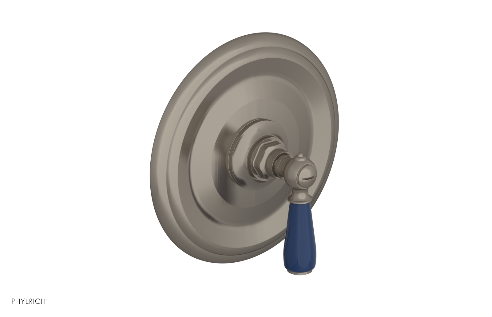 Phylrich Jamestown Thermostatic or Pressure Balance Shower Plate and Handle Trim