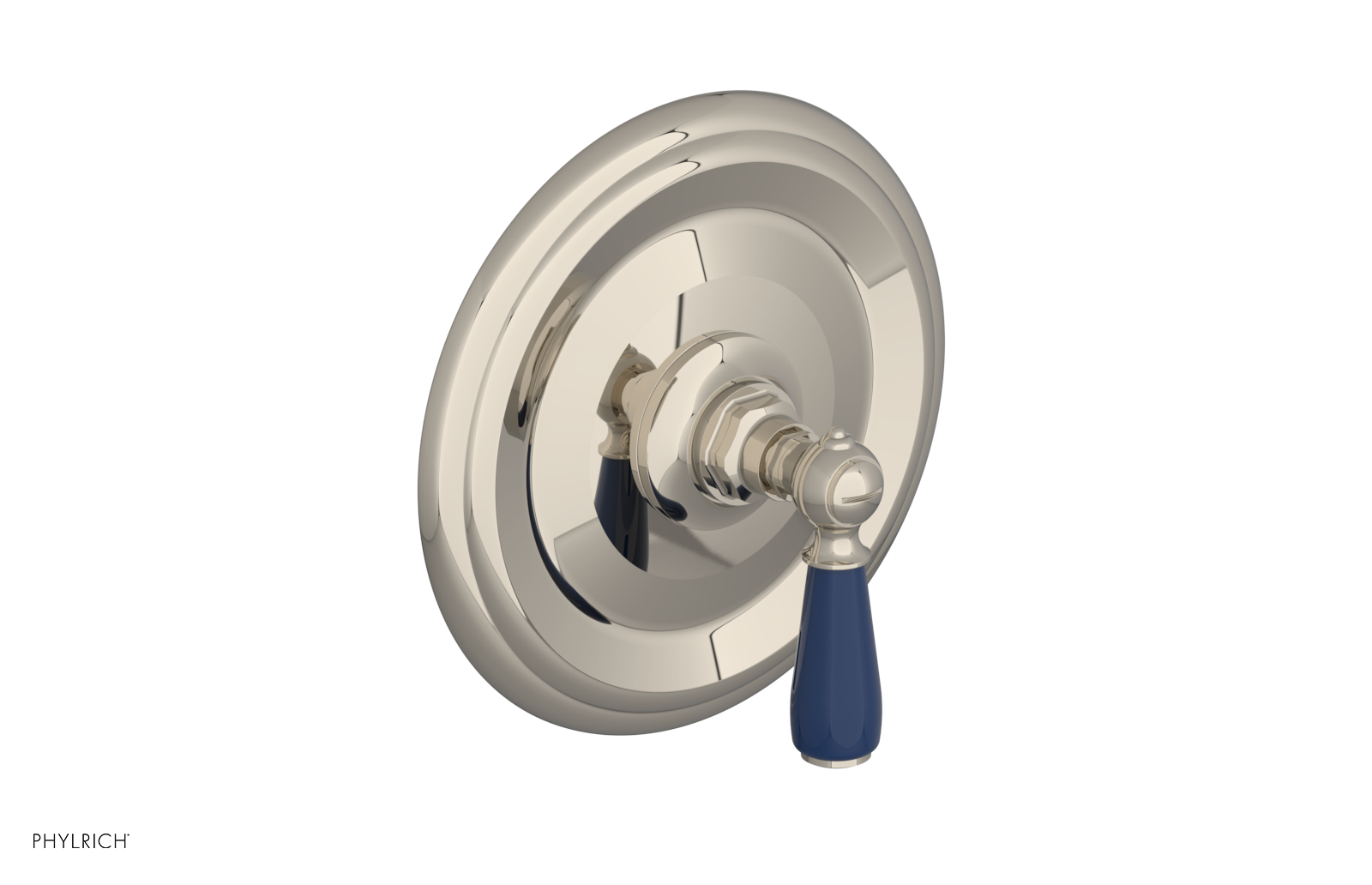 Phylrich Jamestown Thermostatic or Pressure Balance Shower Plate and Handle Trim