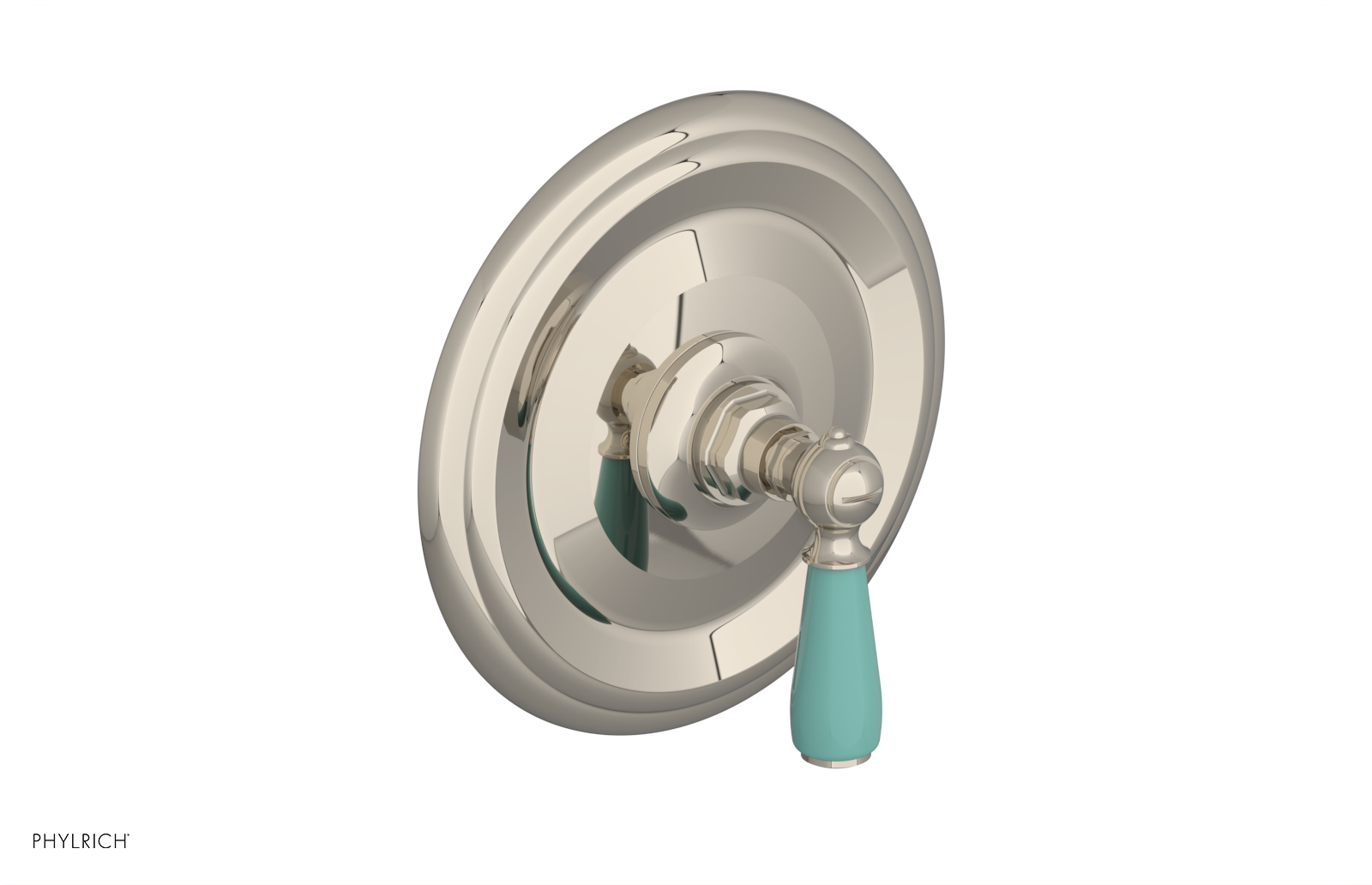 Phylrich Jamestown Thermostatic or Pressure Balance Shower Plate and Handle Trim