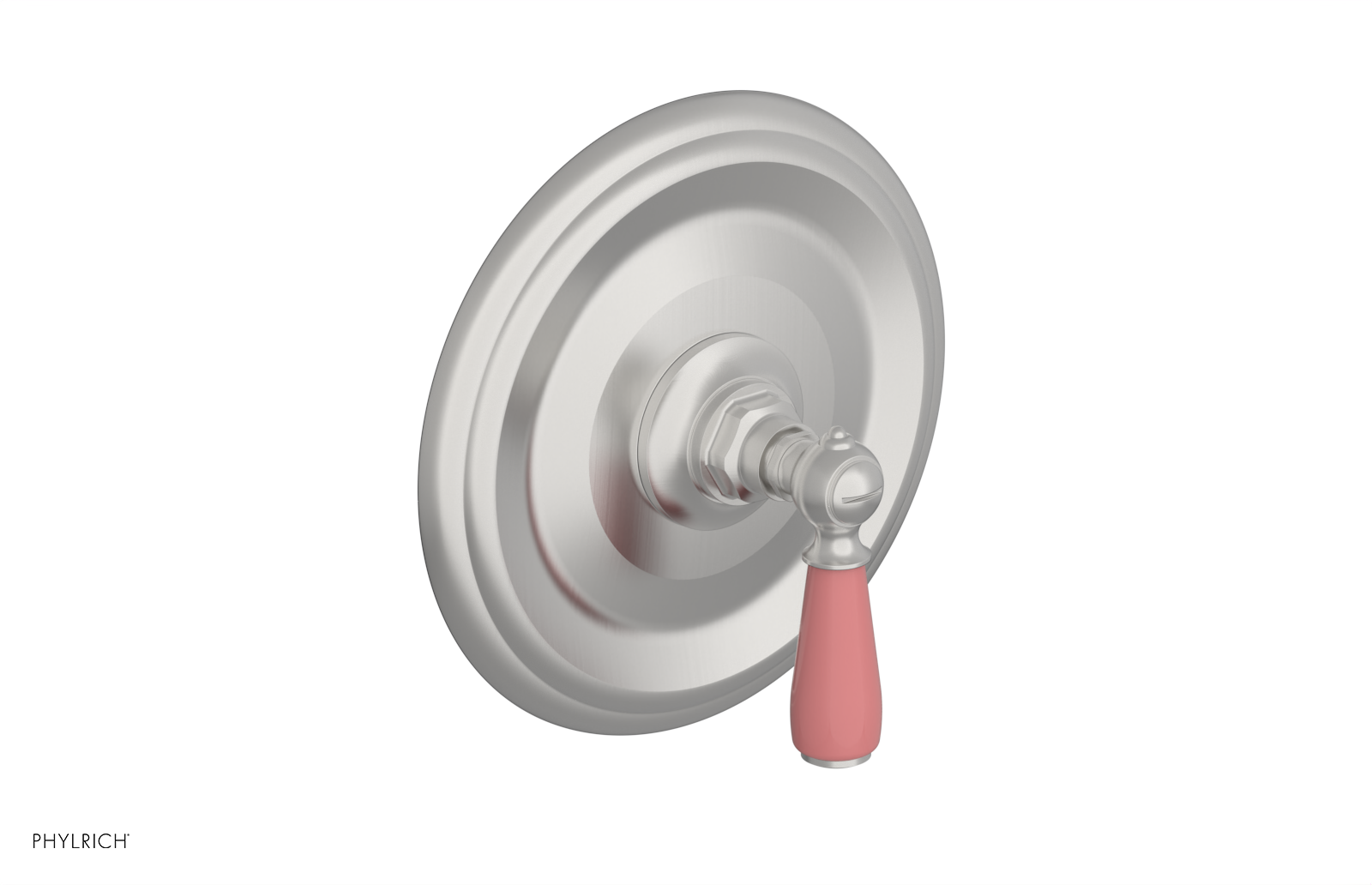 Phylrich Jamestown Thermostatic or Pressure Balance Shower Plate and Handle Trim