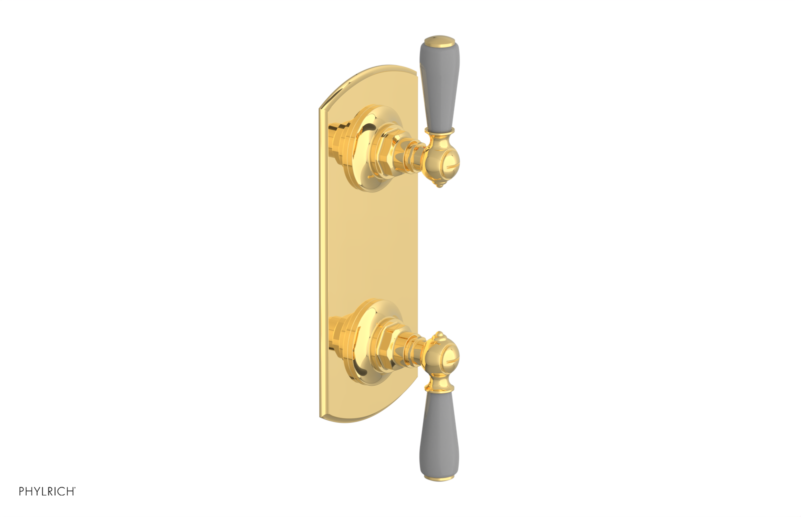 Phylrich Jamestown Thermostatic Valve with Volume Control Or Diverter