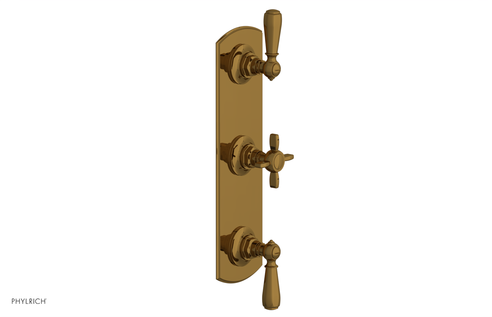 Phylrich Jamestown Thermostatic Valve with Two Volume Control