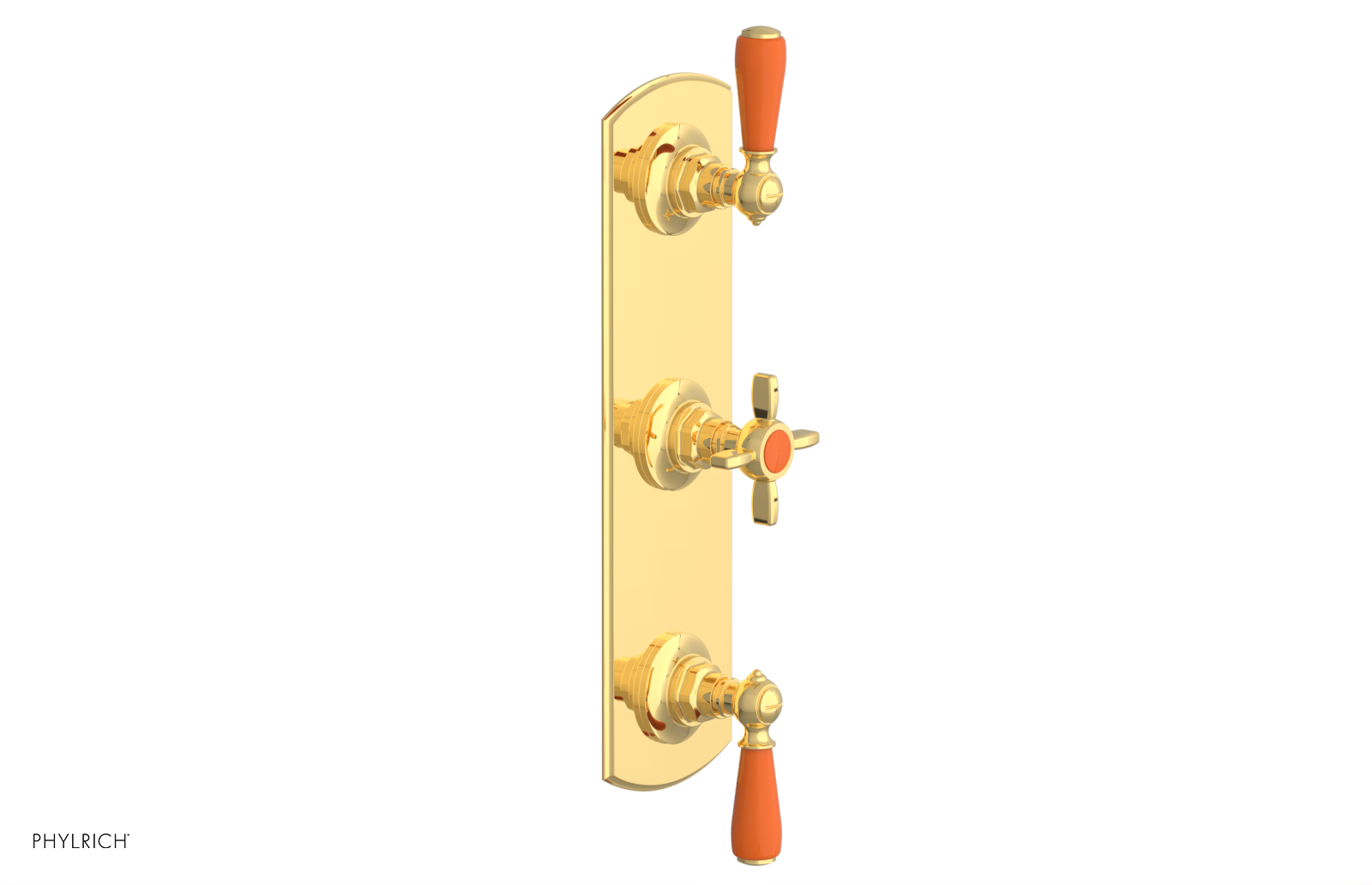 Phylrich Jamestown Thermostatic Valve with Two Volume Control