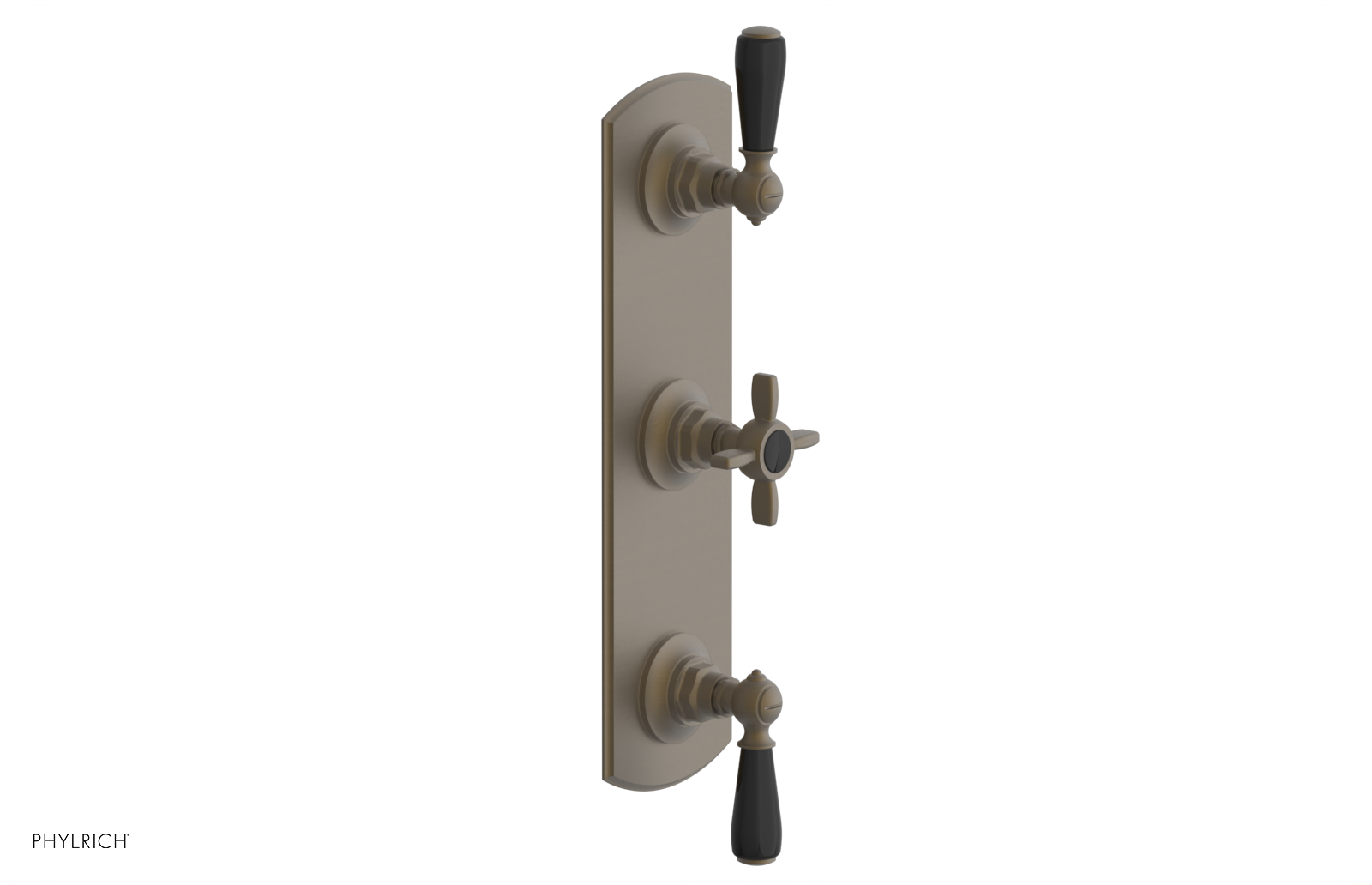 Phylrich Jamestown Thermostatic Valve with Two Volume Control