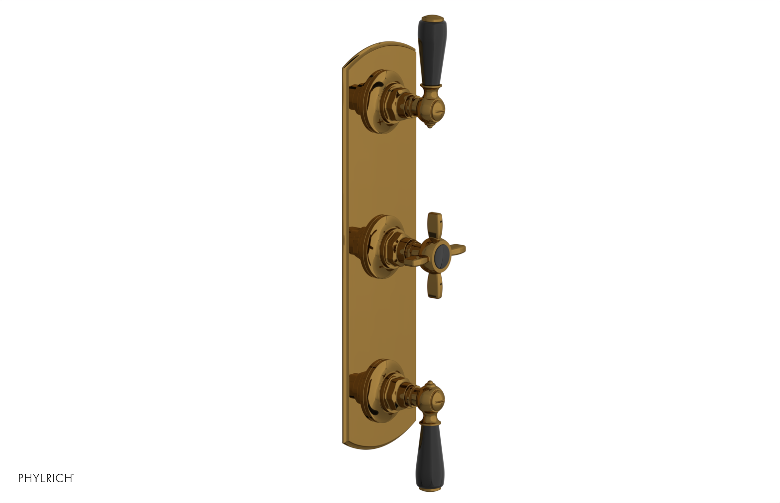Phylrich Jamestown Thermostatic Valve with Two Volume Control