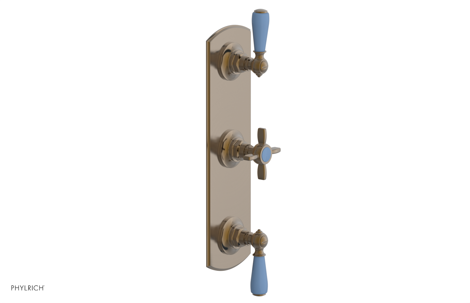 Phylrich Jamestown Thermostatic Valve with Two Volume Control