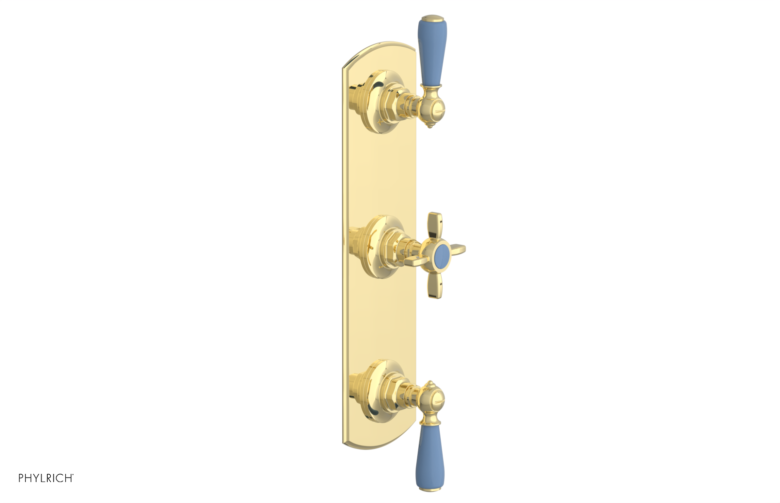 Phylrich Jamestown Thermostatic Valve with Two Volume Control