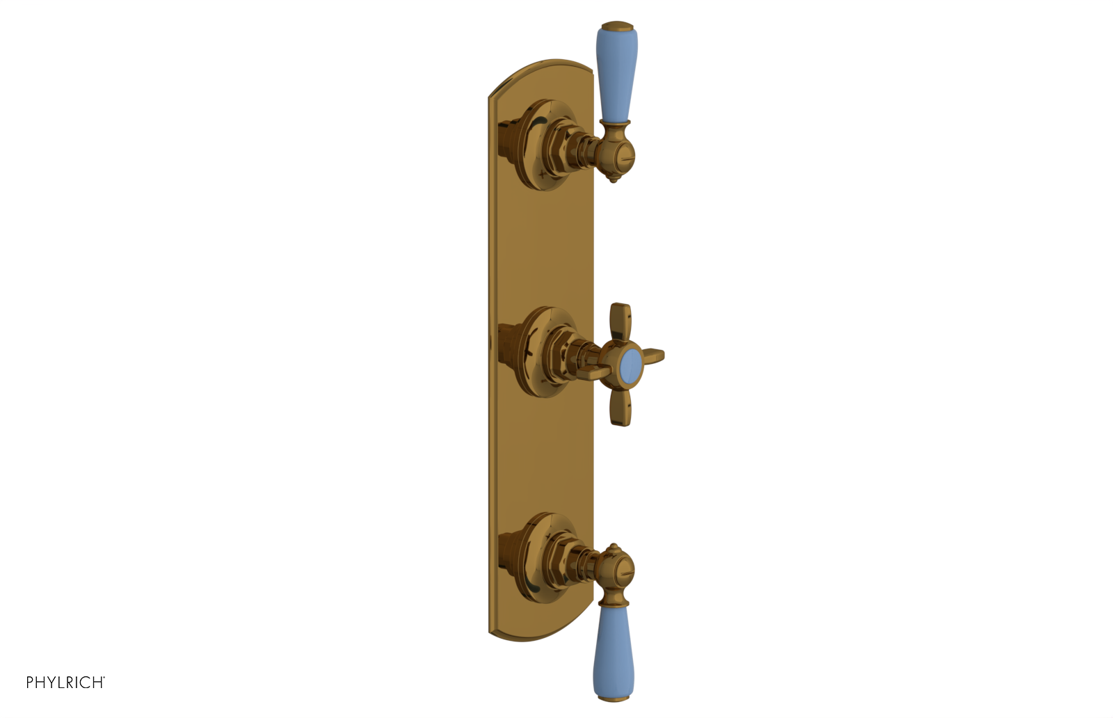 Phylrich Jamestown Thermostatic Valve with Two Volume Control