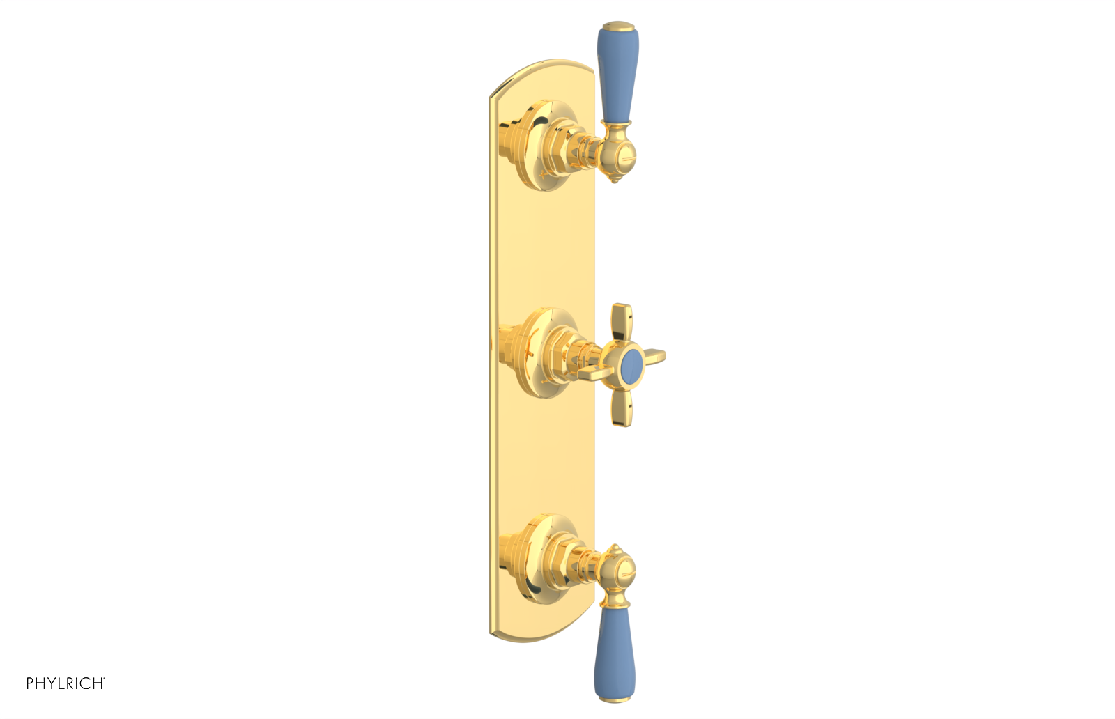 Phylrich Jamestown Thermostatic Valve with Two Volume Control