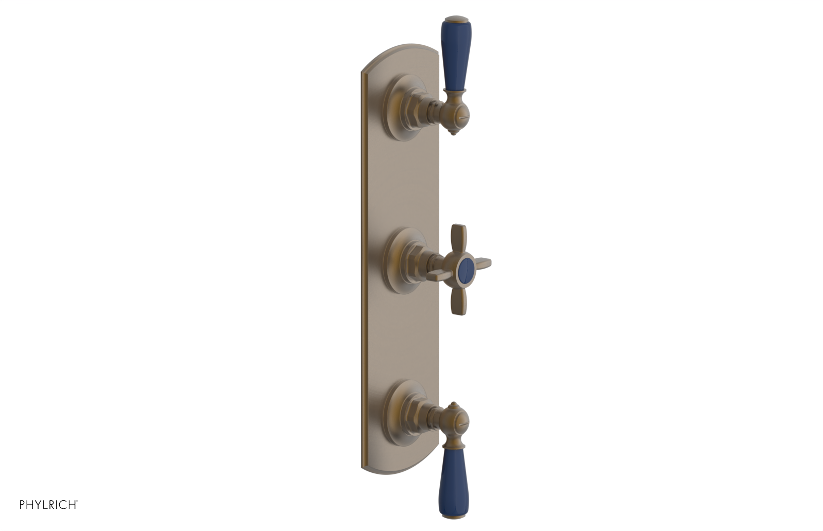 Phylrich Jamestown Thermostatic Valve with Two Volume Control