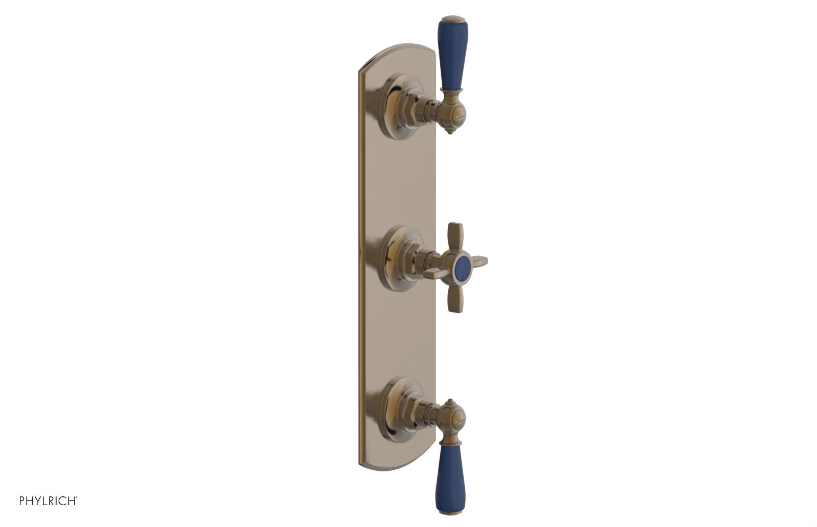 Phylrich Jamestown Thermostatic Valve with Two Volume Control