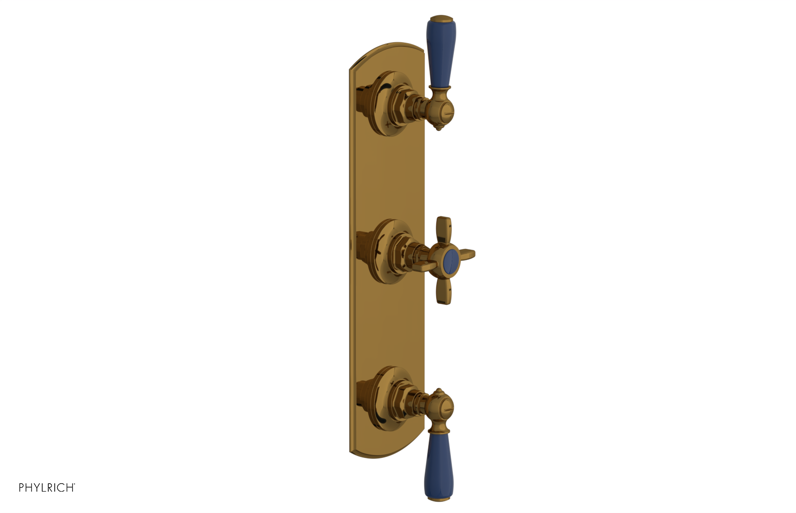 Phylrich Jamestown Thermostatic Valve with Two Volume Control