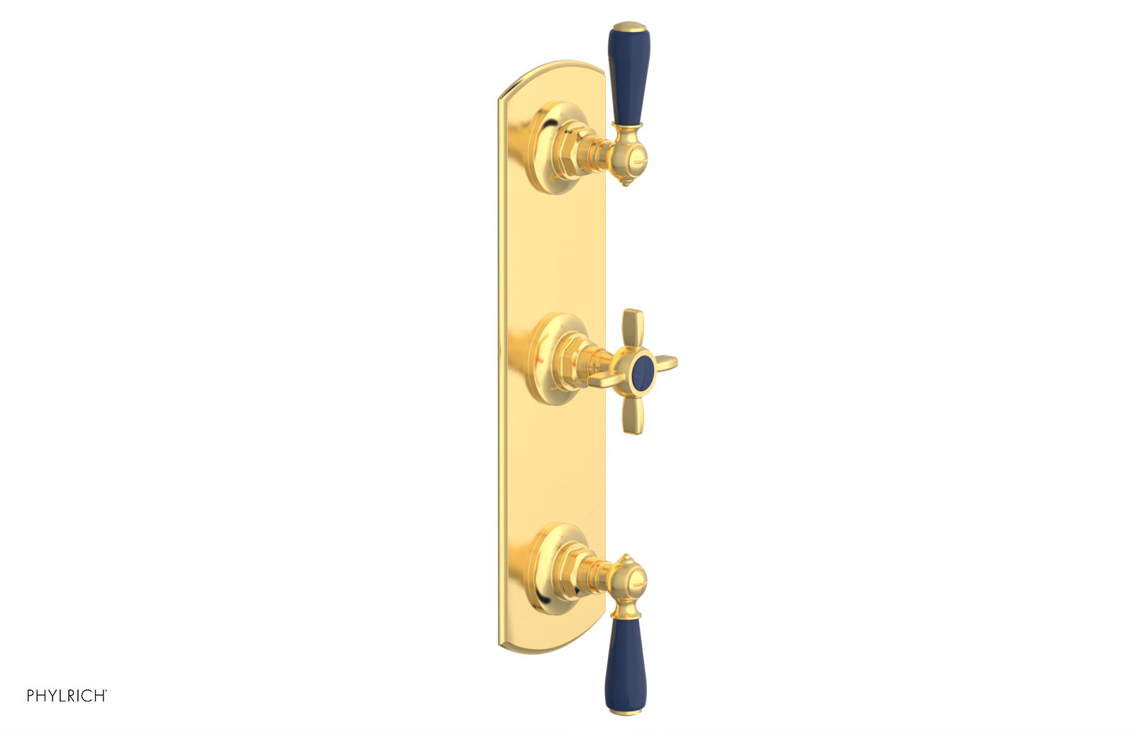 Phylrich Jamestown Thermostatic Valve with Two Volume Control