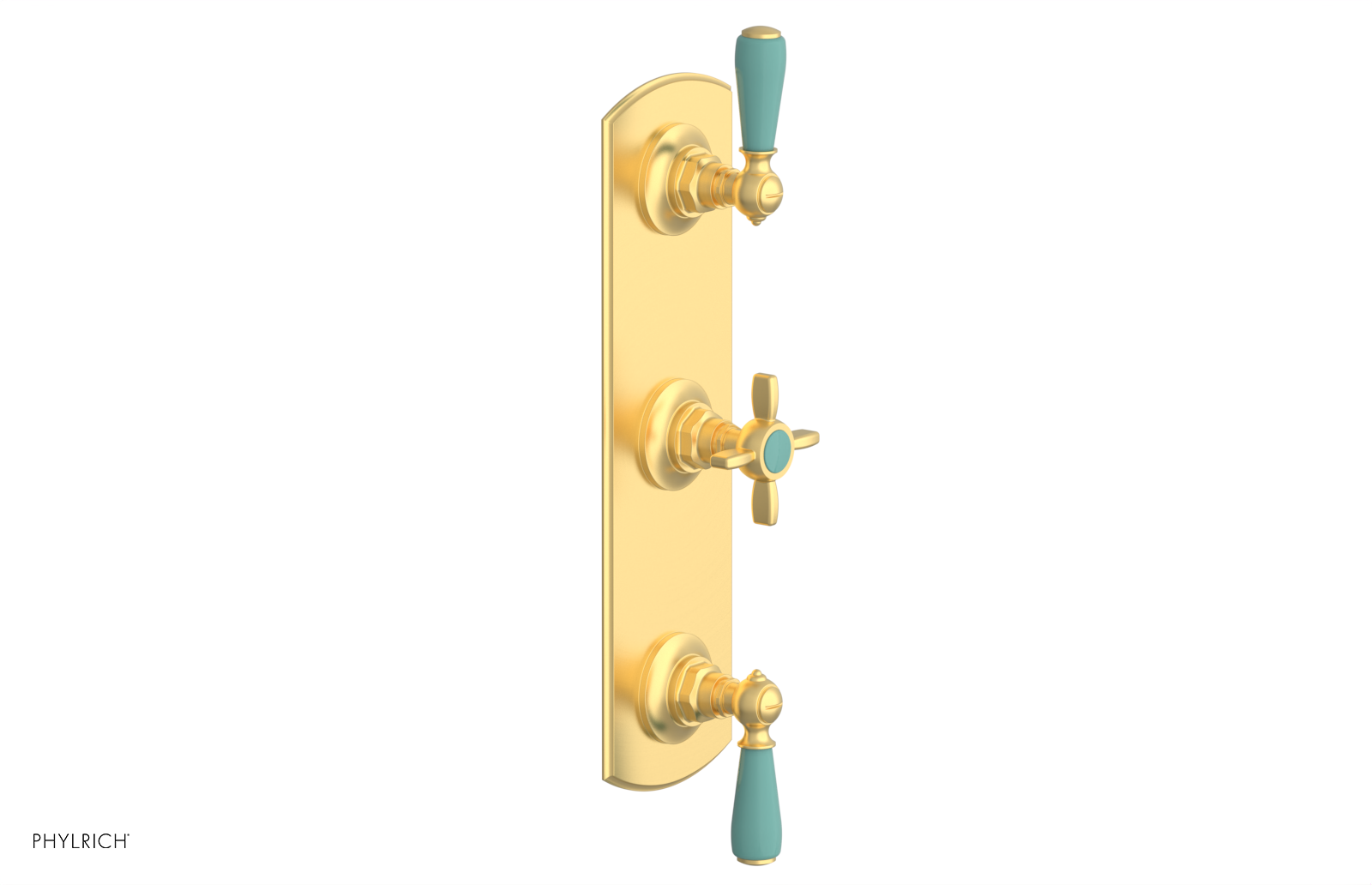 Phylrich Jamestown Thermostatic Valve with Two Volume Control
