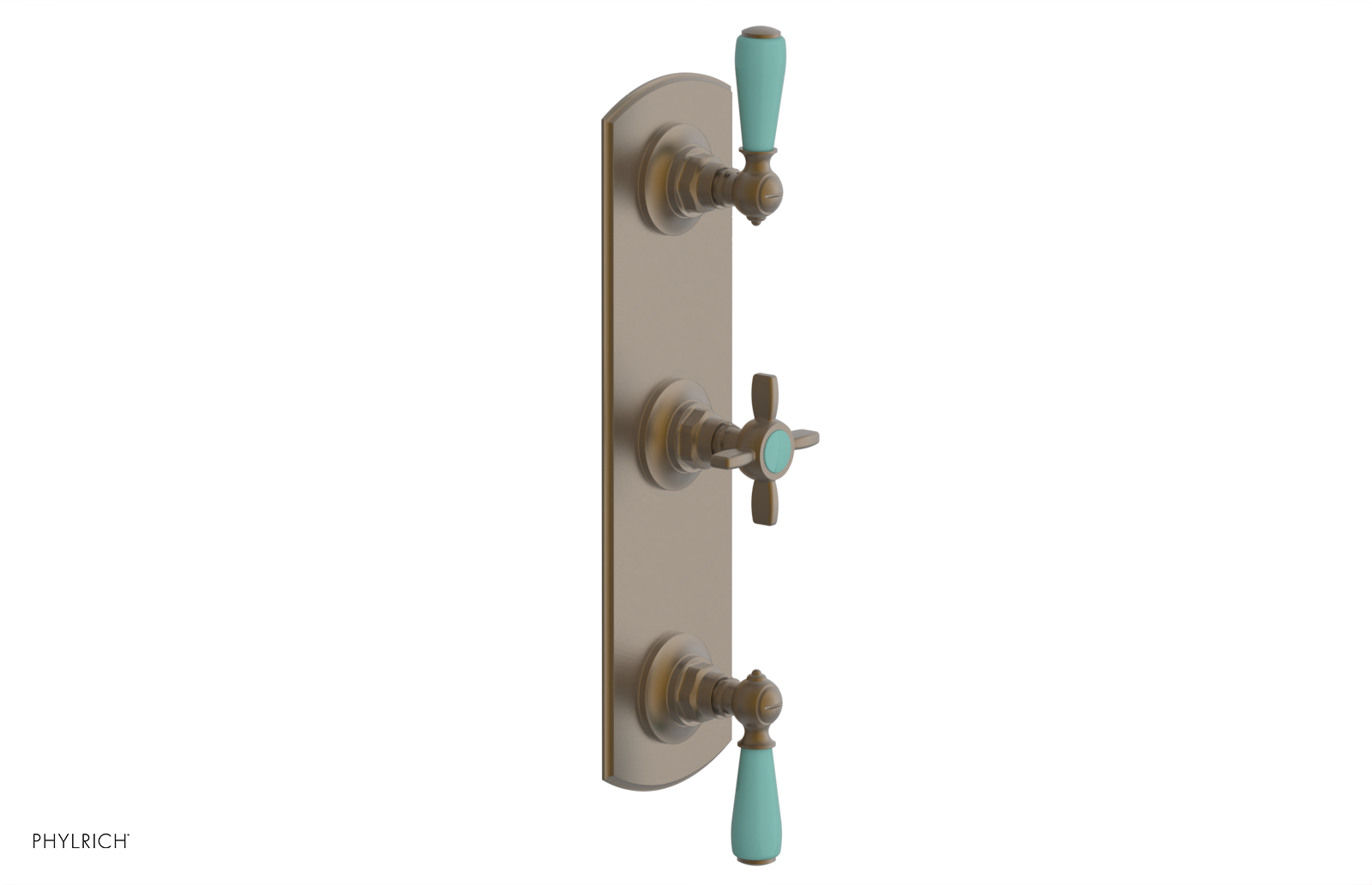 Phylrich Jamestown Thermostatic Valve with Two Volume Control