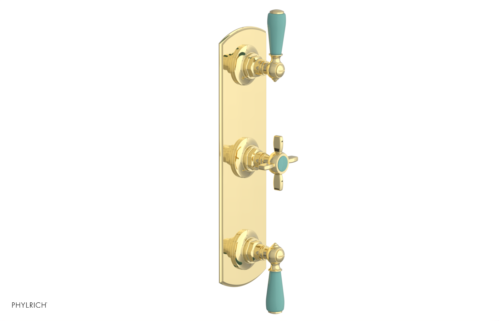 Phylrich Jamestown Thermostatic Valve with Two Volume Control