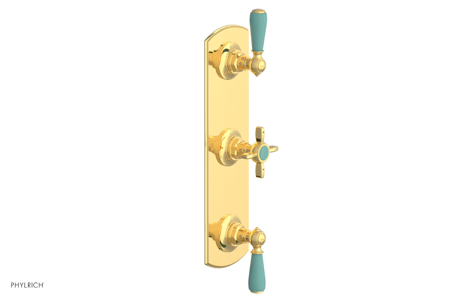 Phylrich Jamestown Thermostatic Valve with Two Volume Control