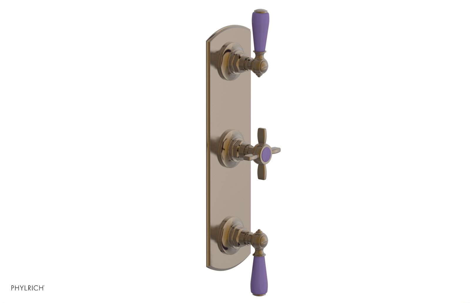 Phylrich Jamestown Thermostatic Valve with Two Volume Control
