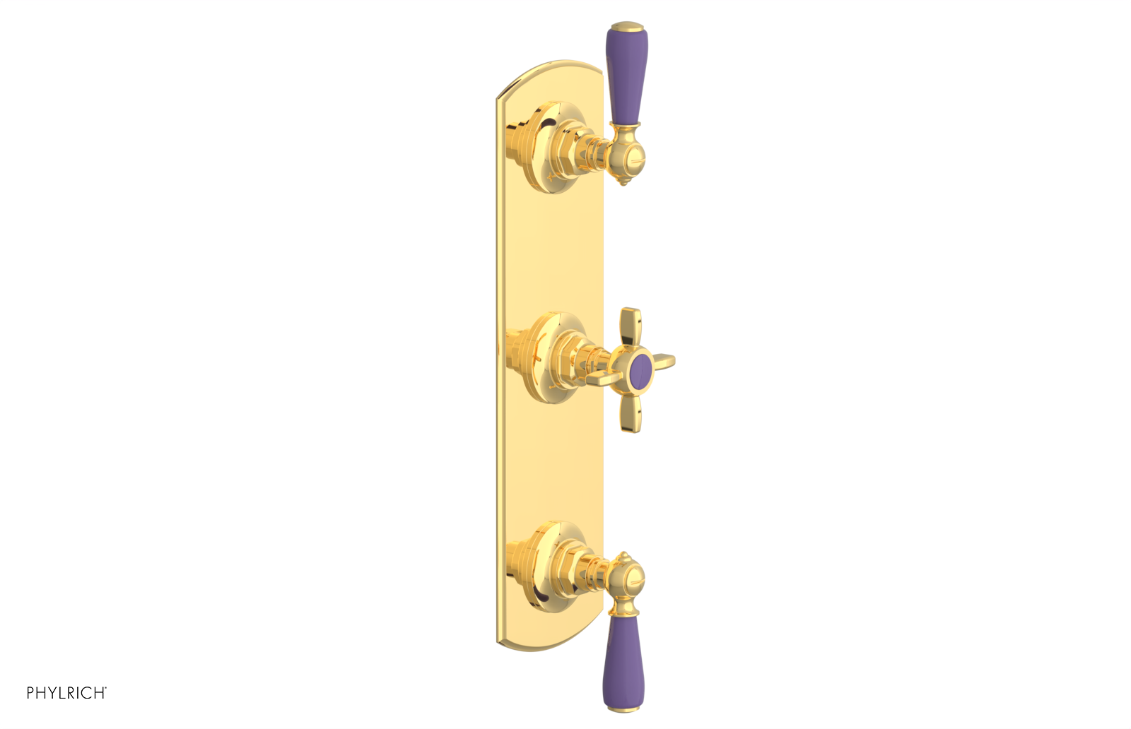 Phylrich Jamestown Thermostatic Valve with Two Volume Control