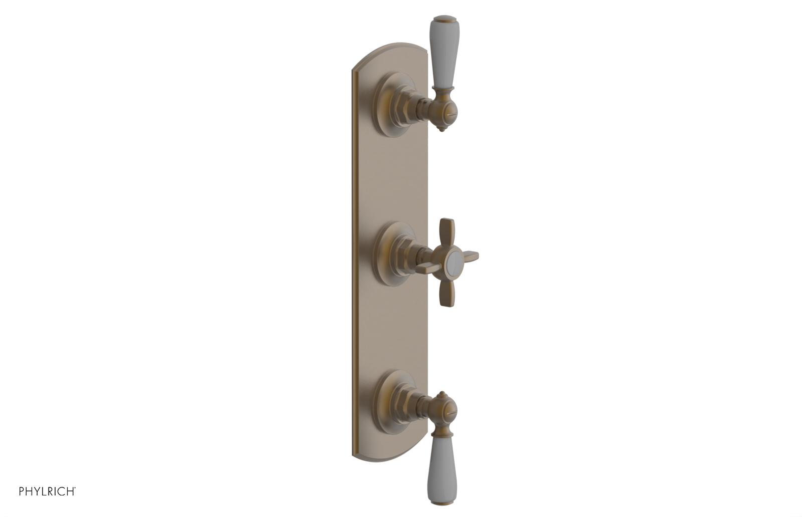 Phylrich Jamestown Thermostatic Valve with Two Volume Control