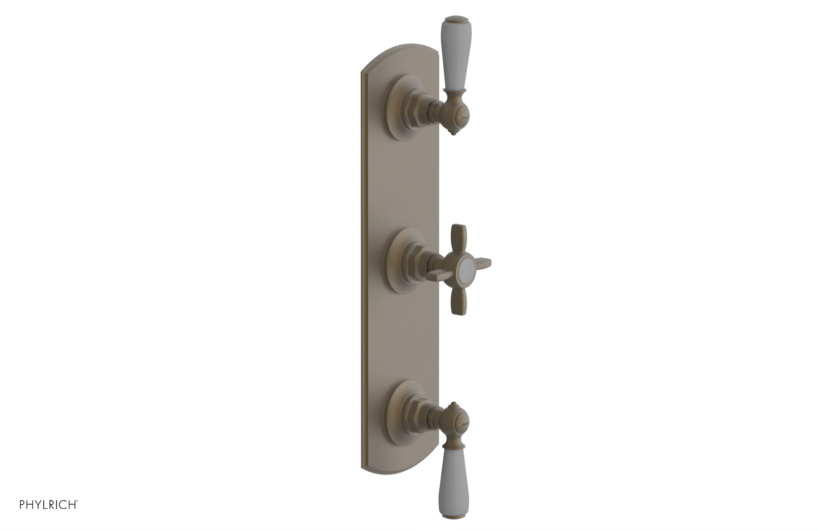 Phylrich Jamestown Thermostatic Valve with Two Volume Control