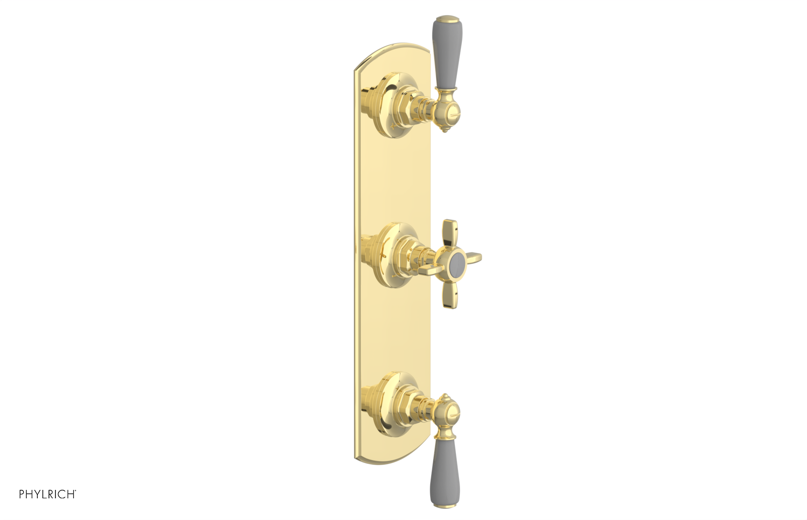 Phylrich Jamestown Thermostatic Valve with Two Volume Control