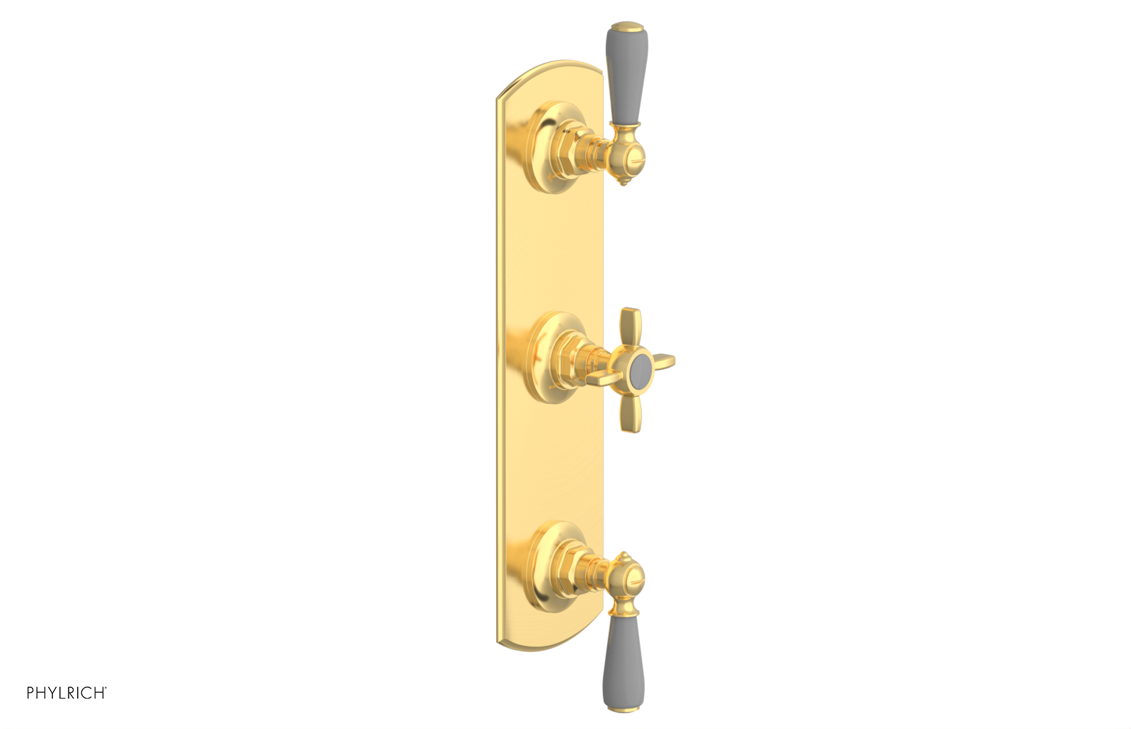 Phylrich Jamestown Thermostatic Valve with Two Volume Control