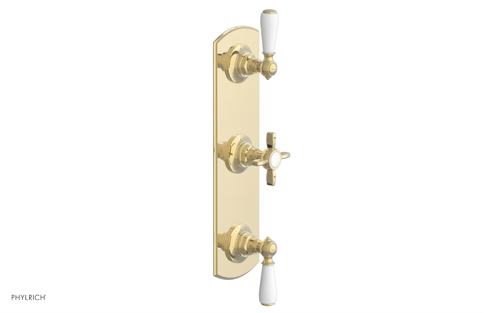 Phylrich Jamestown Thermostatic Valve with Two Volume Control