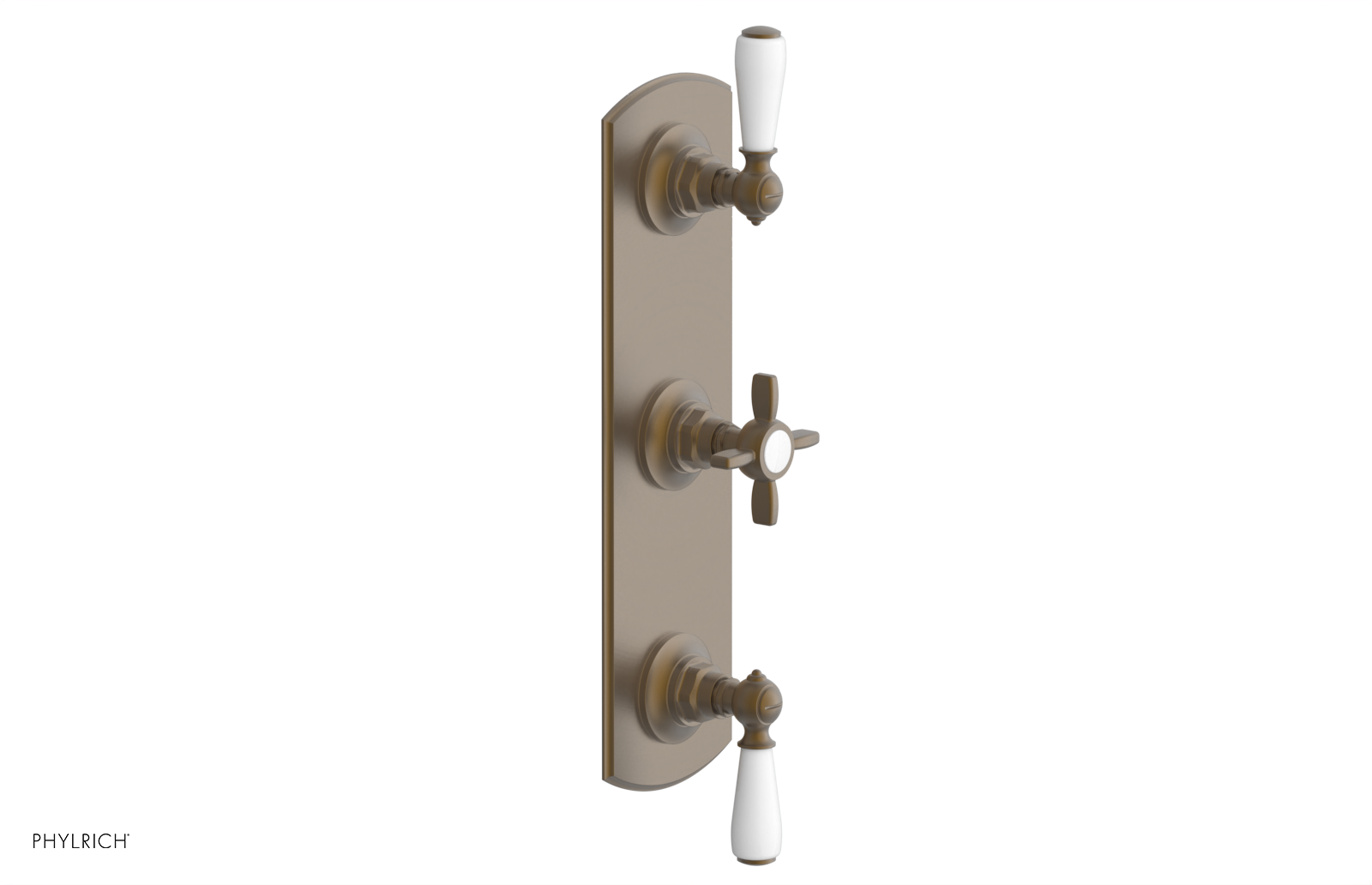 Phylrich Jamestown Thermostatic Valve with Two Volume Control