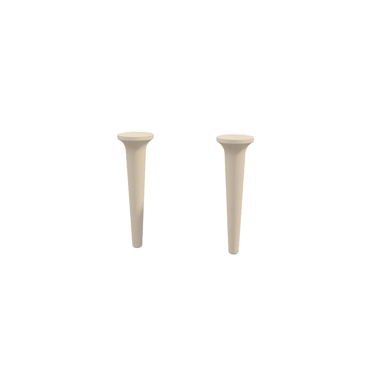 Baden Haus Idra Short Feet for Linen Cabinet - Set of 2
