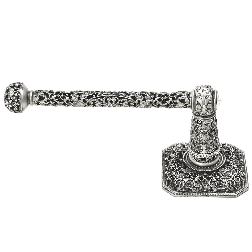 satin toilet paper holder