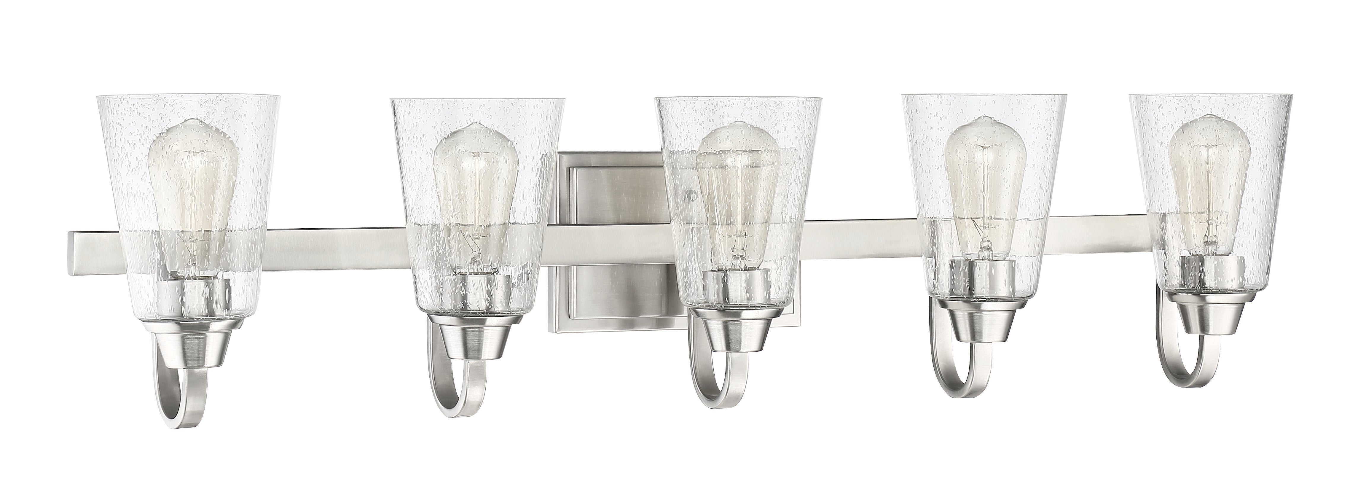 brushed polished nickel wall sconces
