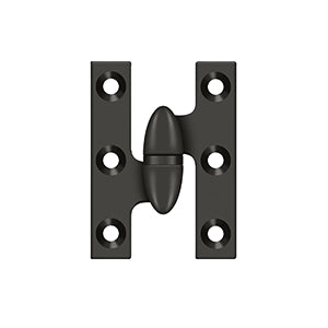 Deltana 2" x 1-1/2" Hinge - Left