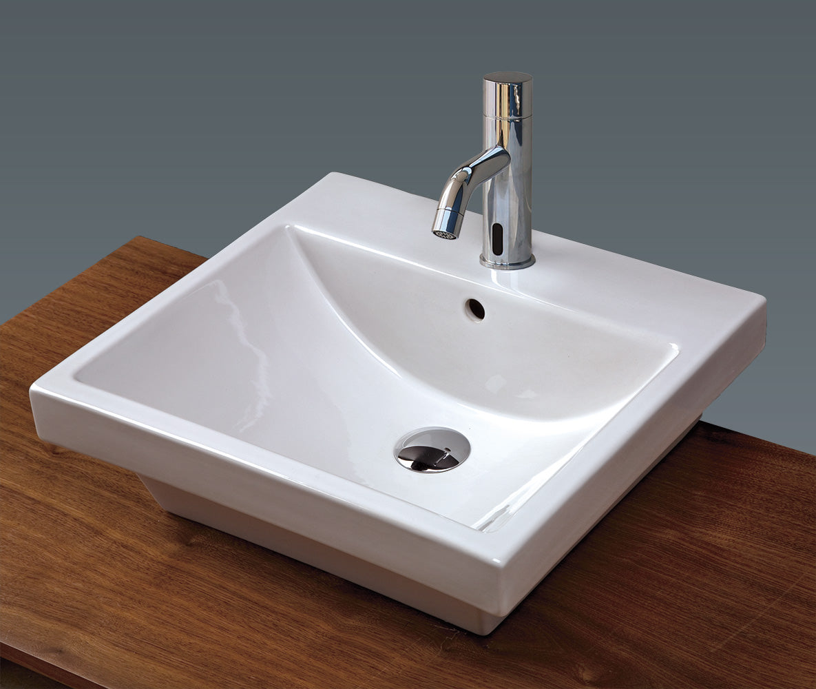 white sink