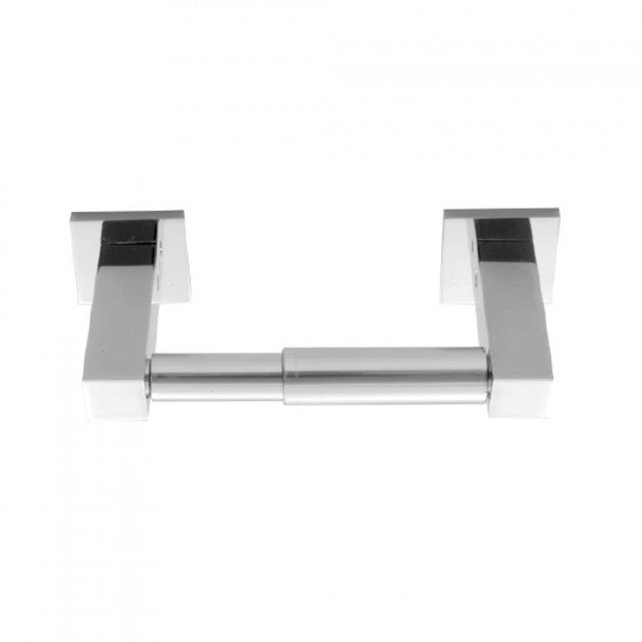 polished chrome toilet paper holder