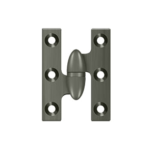 Deltana 2" x 1-1/2" Hinge - Left