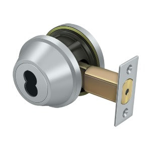 brushed chrome door locks