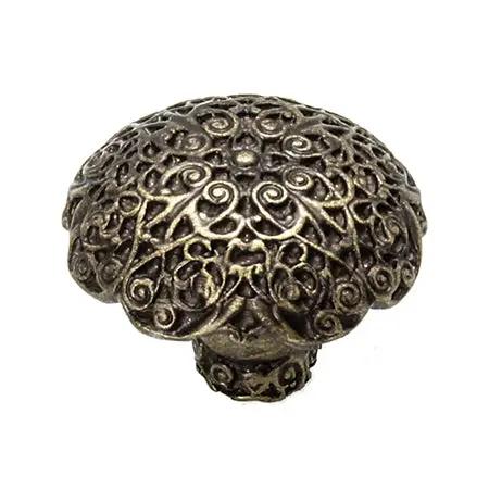 antique brass cabinet knob