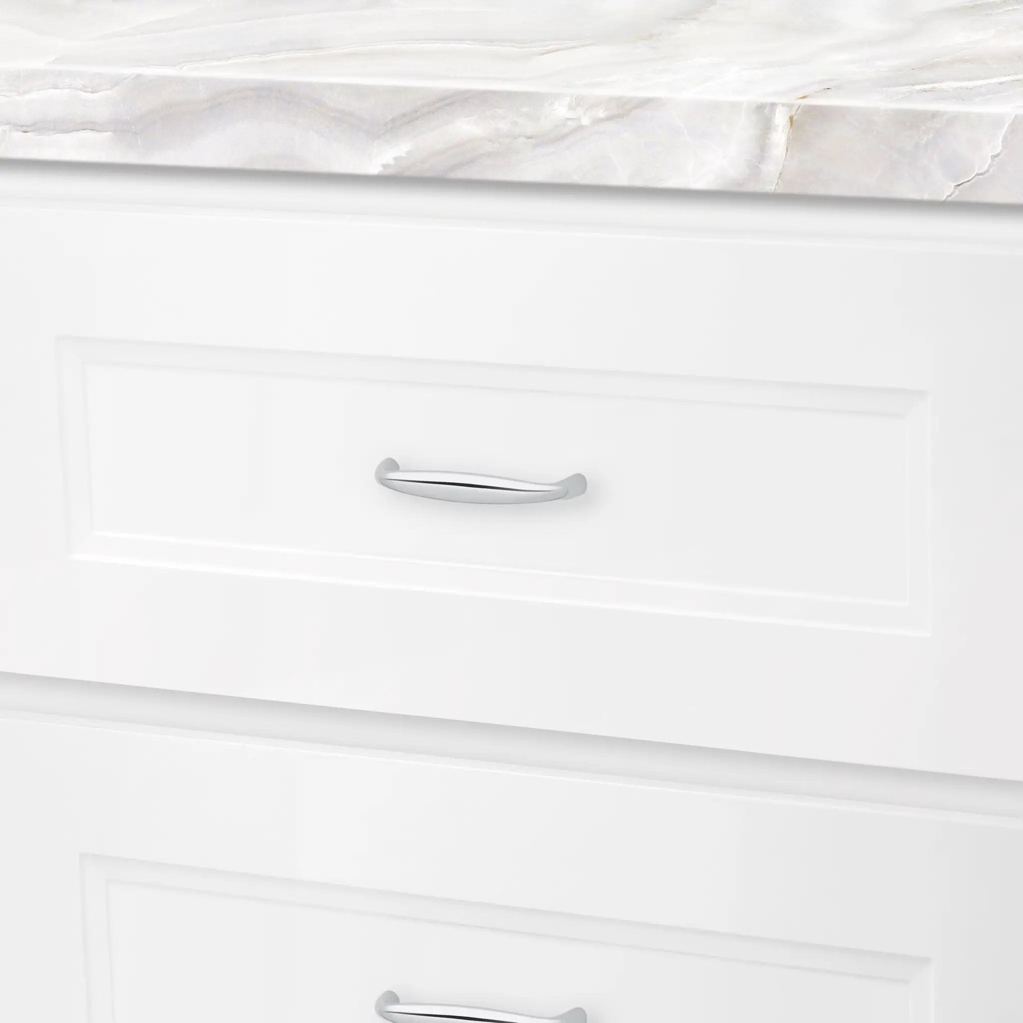 polished chrome pull