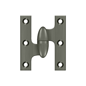 Deltana 2-1/2" x 2" Hinge - Left