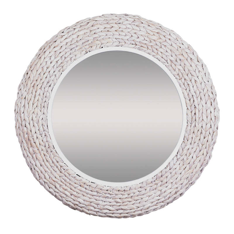 Varaluz Athena 30-in Round Wall Mirror