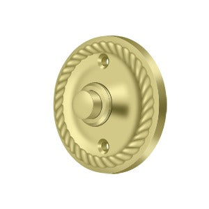 Deltana Round with Rope Bell Button