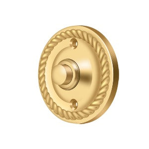 Deltana Round with Rope Bell Button
