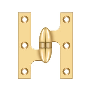 Deltana 3" x 2-1/2" Hinge - Left