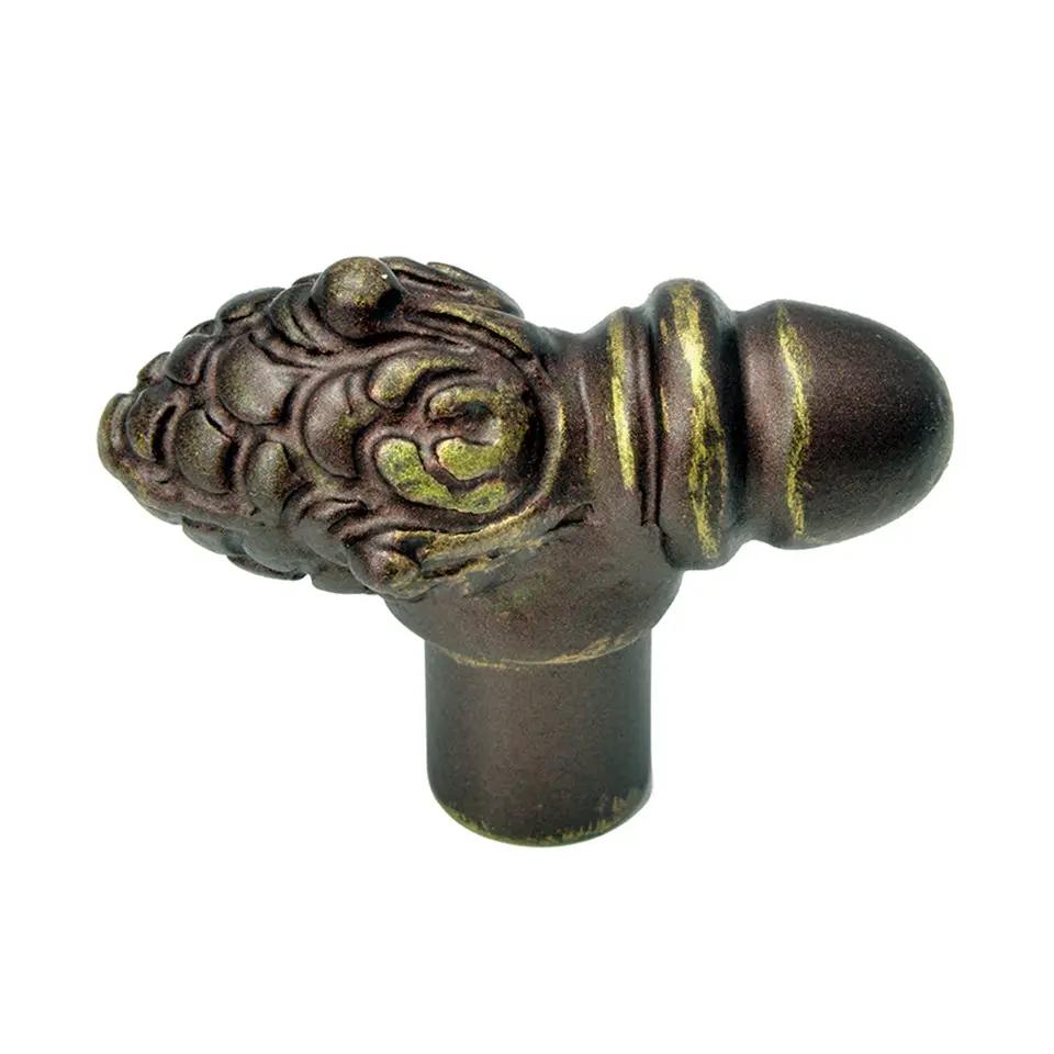 antique brass cabinet knob