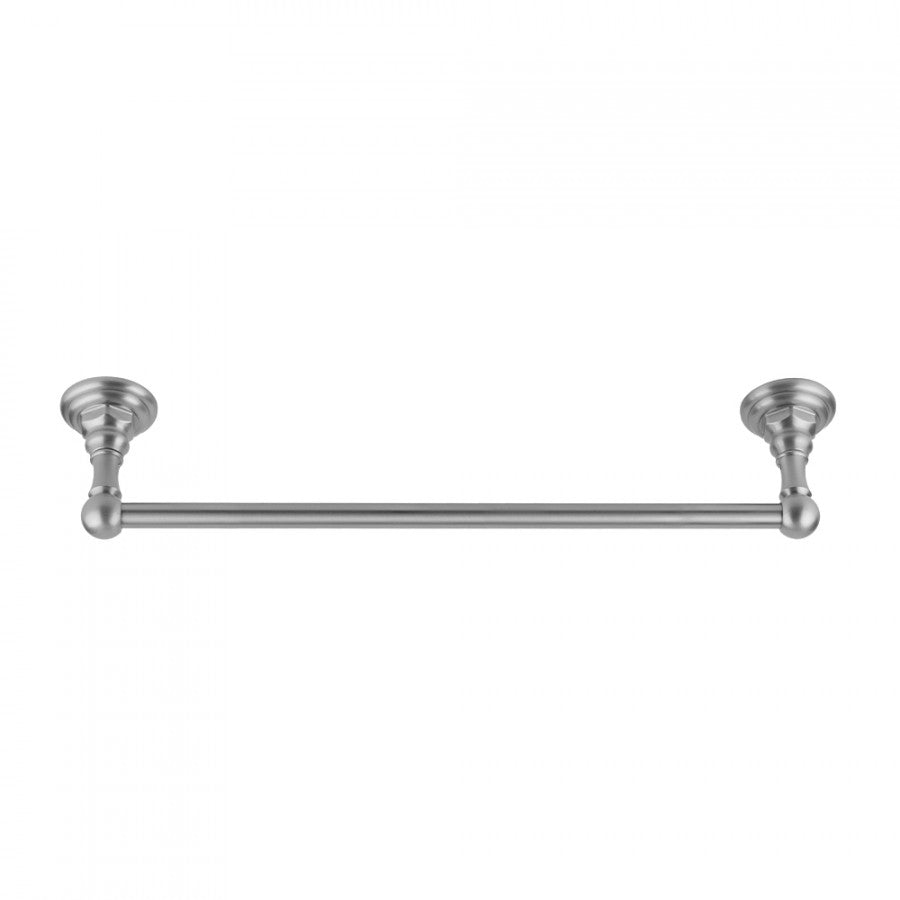 polished chrome towel bar